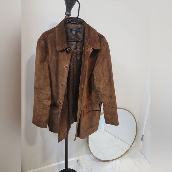 J. Crew Suede Jacket Medium Men's
